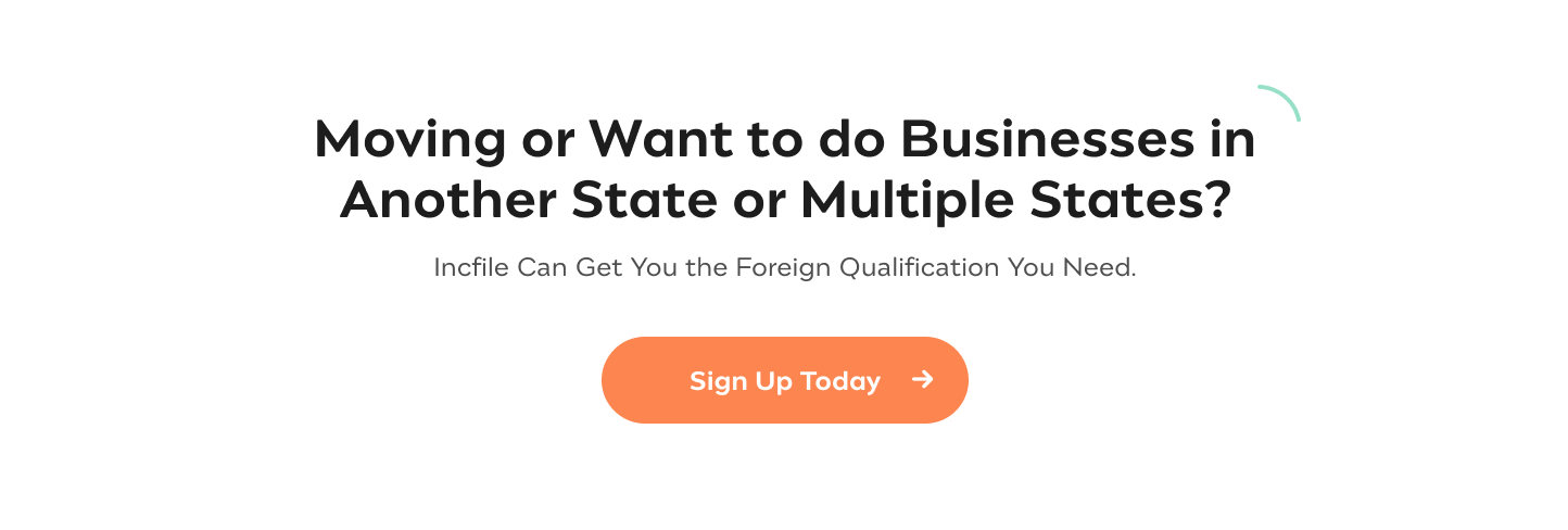 Get Foreign Qualified  We'll Take Care of Your Foreign Qualification Details & Send You a Certificate  of Authority Sign Up Today