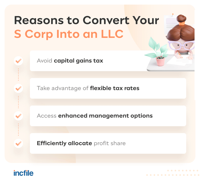 why convert an S Corp to an LLC